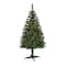 4ft. Pre-Lit Northern Tip Pine Artificial Christmas Tree, Clear LED Lights